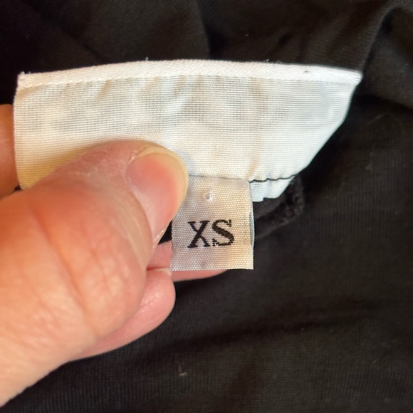 Bryn Walker Tunic Top Women’s Size XS Black Oversized Relaxed Fit Made in USA - Picture 7 of 9